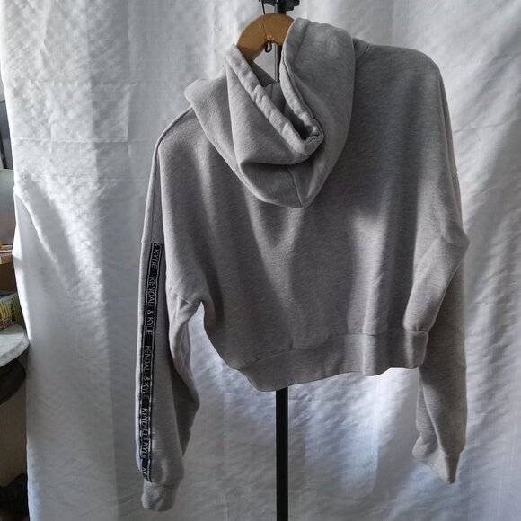 Kendall & Kylie Cropped Grey Hoodie - Picture 6 of 6